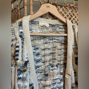 Buckle cardigan knit